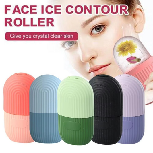Ice Facial Roller Skin Care Beauty Lifting Contouring Tools Ice Cube Trays Ice Globe Balls Face Massager Skin Care Tool