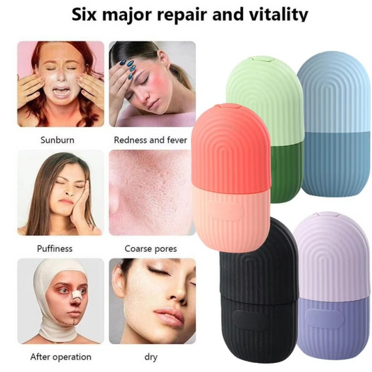 Ice Facial Roller Skin Care Beauty Lifting Contouring Tools Ice Cube Trays Ice Globe Balls Face Massager Skin Care Tool