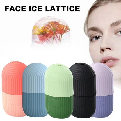 Ice Facial Roller Skin Care Beauty Lifting Contouring Tools Ice Cube Trays Ice Globe Balls Face Massager Skin Care Tool